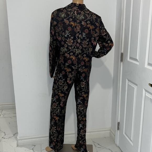 Joseph Ribkoff Chinese Dragon Brocade 2 piece Suit Jacket and Trousers 8/10 - Picture 10 of 17